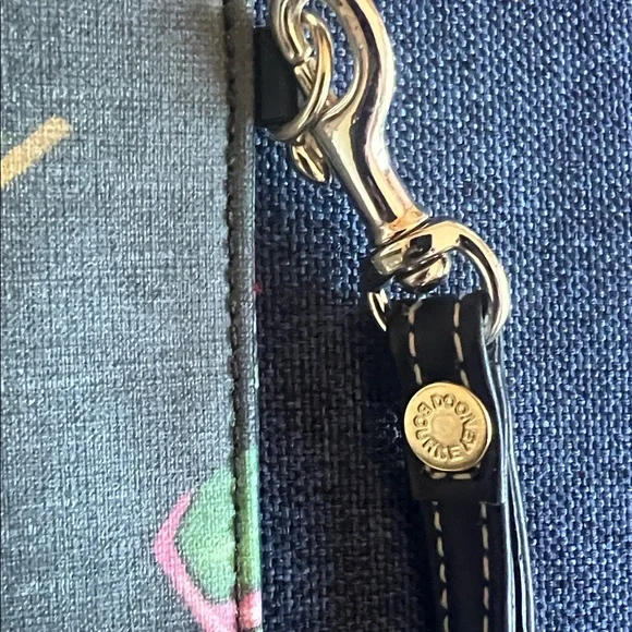 Dooney & Bourke Pink Heart Charm Wallet - Picture 3 of 6